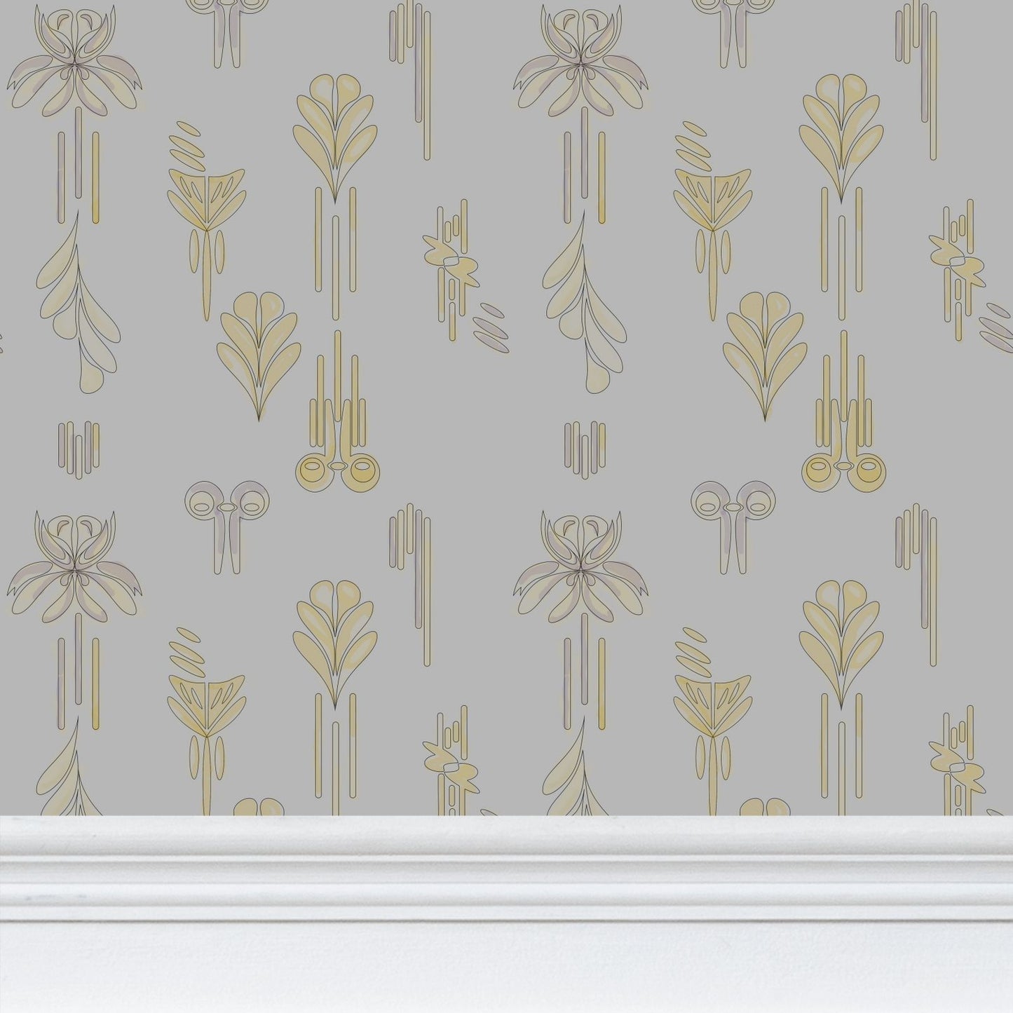 Behang Mineral Gray