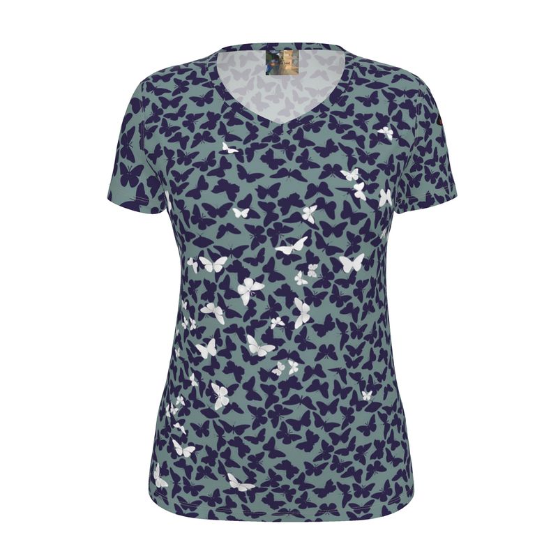Dames T-shirt Vlinders
