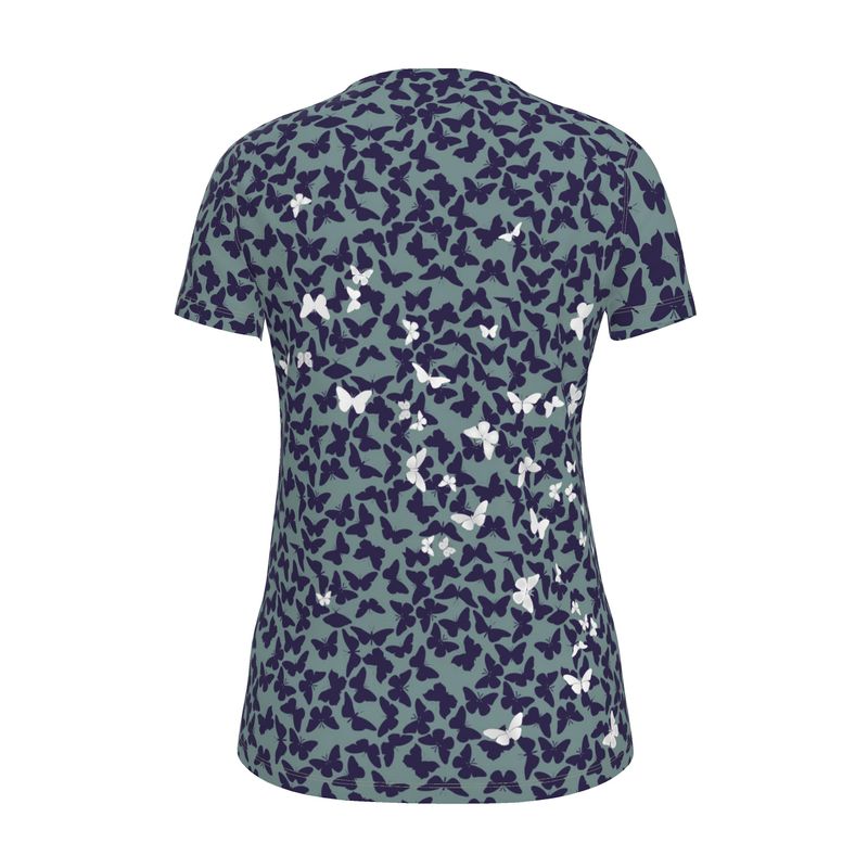 Dames T-shirt Vlinders